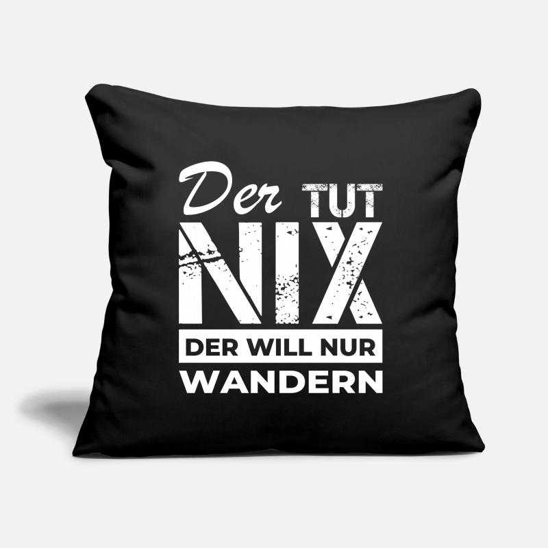 Wanderer - Wandern Sofakissenbezug 45 x 45 cm