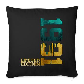 35E ANNIVERSAIRE ÉDITION LIMITÉE 1991 - Housse de coussin décorative 45 x 45 cm - noir - Devant