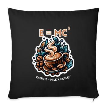 La formule énergétique - Housse de coussin décorative 45 x 45 cm - noir - Devant