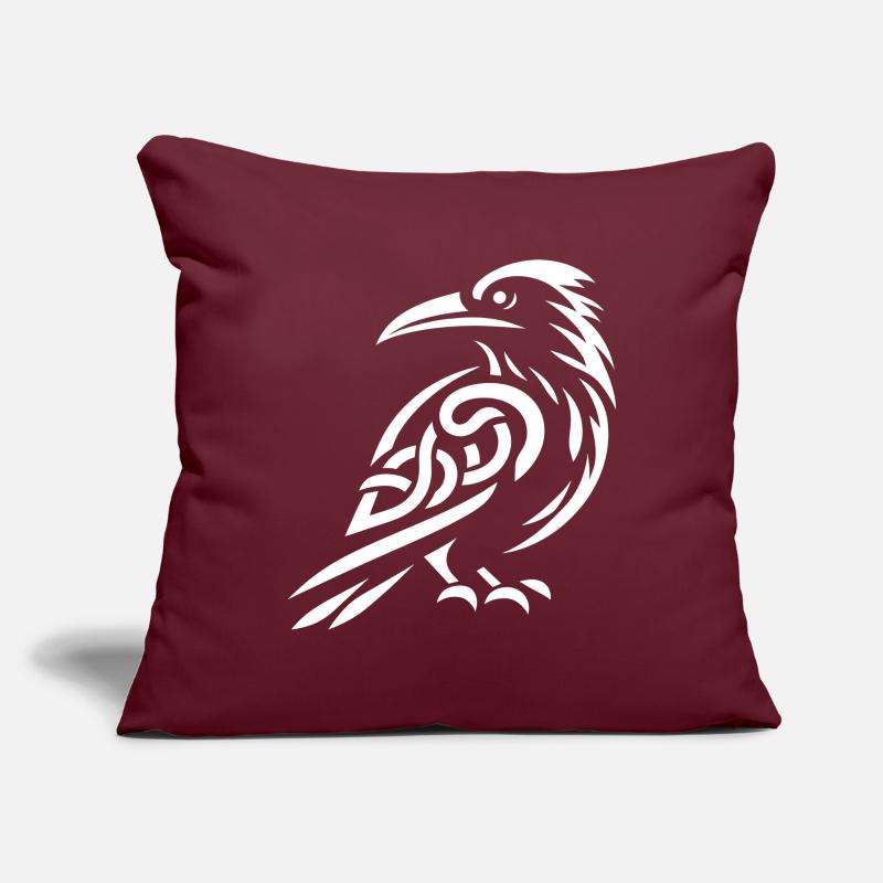 Celtic raven Sofa pillowcase 17,3'' x 17,3'' (45 x 45 cm)