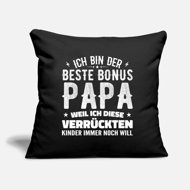 Bonus Dad Stepdad Bonus Dad Dad Gift Sofa pillowcase 17,3'' x 17,3'' (45 x 45 cm)
