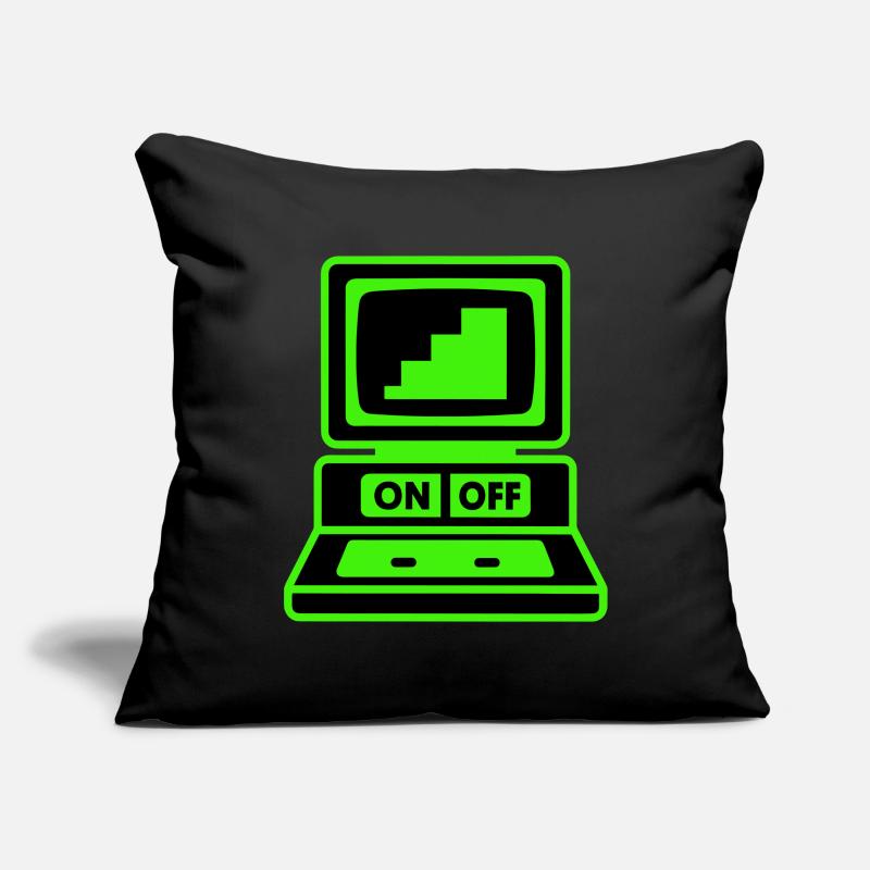 Computer Minimal Pop Art Sofa pillowcase 17,3'' x 17,3'' (45 x 45 cm)