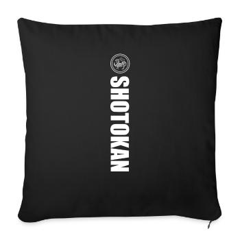 shotokan karate tiger design - Sofa pillowcase 17,3'' x 17,3'' (45 x 45 cm) - black - Front