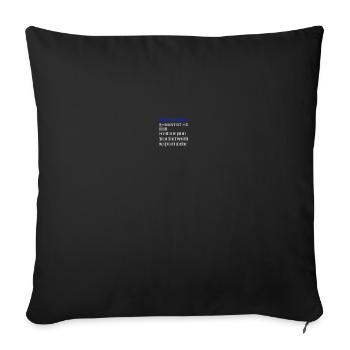 Future Vintage Retro Assistant Dental Surgery - Sofa pillowcase 17,3'' x 17,3'' (45 x 45 cm) - black - Front