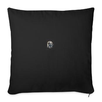Bull Market Stock Markets Wall Street NYSE - Sofa pillowcase 17,3'' x 17,3'' (45 x 45 cm) - black - Front
