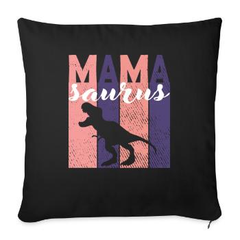 Mother's Day Mother's Day Mother's Day mom surus - Sofa pillowcase 17,3'' x 17,3'' (45 x 45 cm) - black - Front