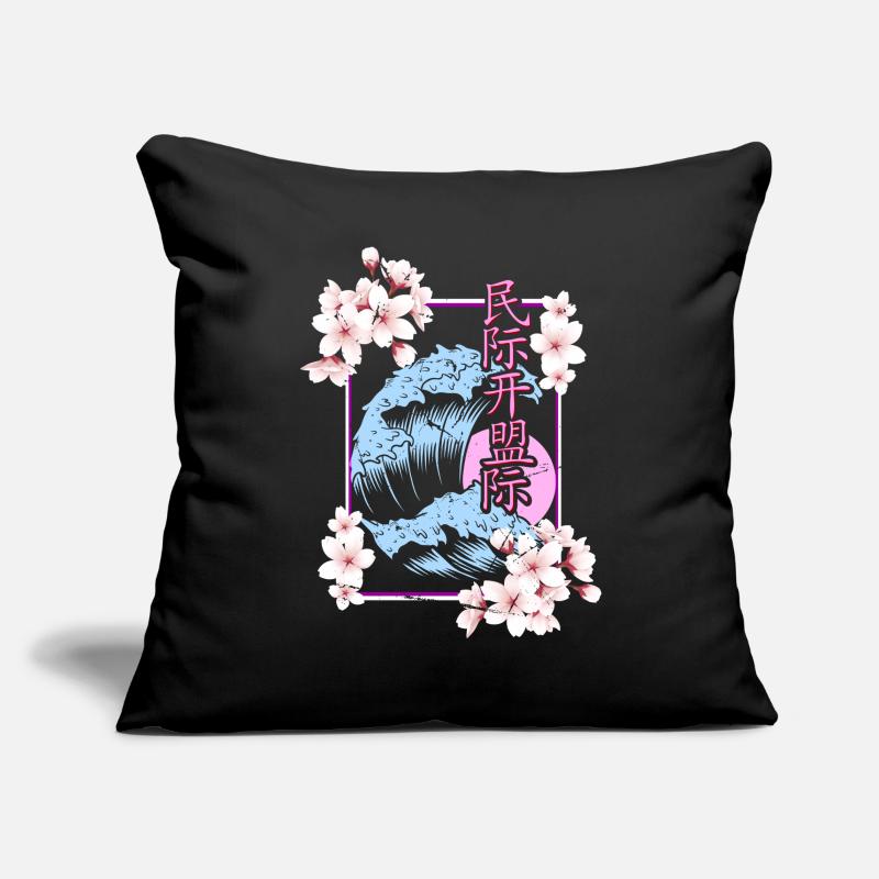Cherry Blossoms Spring Cherry Sofa pillowcase 17,3'' x 17,3'' (45 x 45 cm)