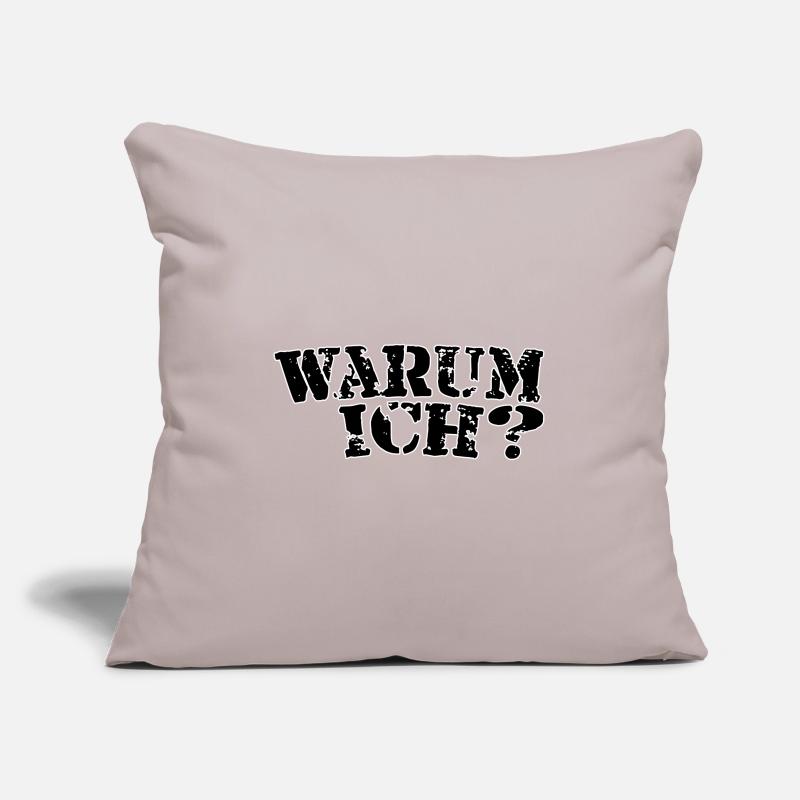 Why me Sofa pillowcase 17,3'' x 17,3'' (45 x 45 cm)