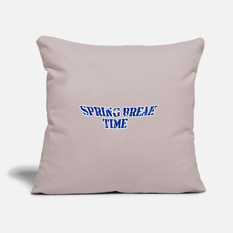 Spring break time Sofa pillowcase 17,3'' x 17,3'' (45 x 45 cm)