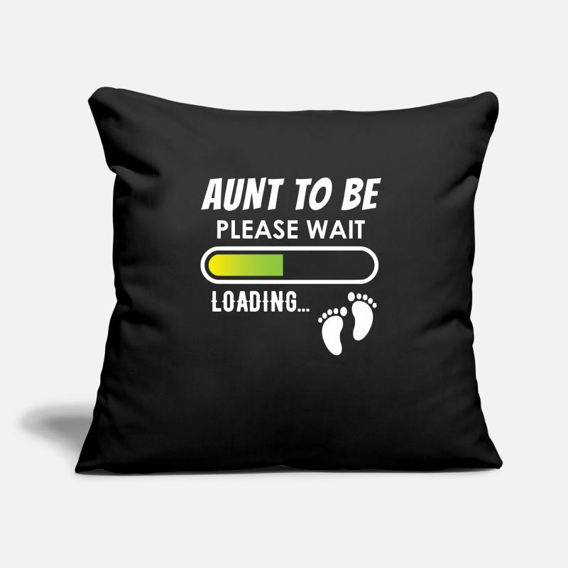 Aunt to be, please wait, loading Sofakissenbezug 45 x 45 cm
