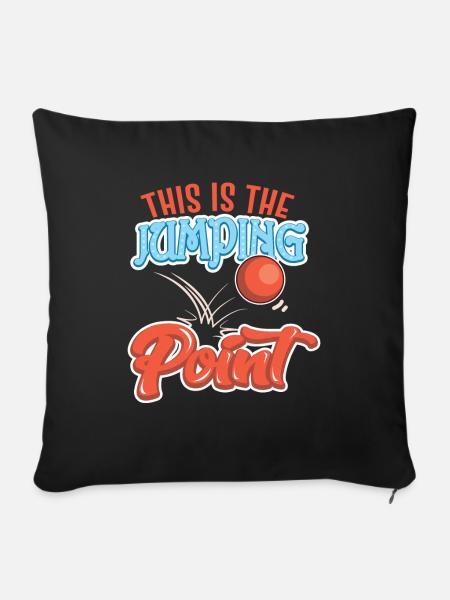 Lustiger Denglisch Spruch Denglisch Sprüche - Sofakissenbezug 45 x 45 cm - Schwarz