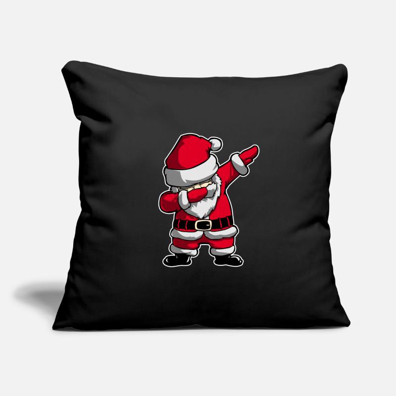 Dabbender Weihnachtsmann Dabbing Santa Geschenk Sofakissenbezug 45 x 45 cm