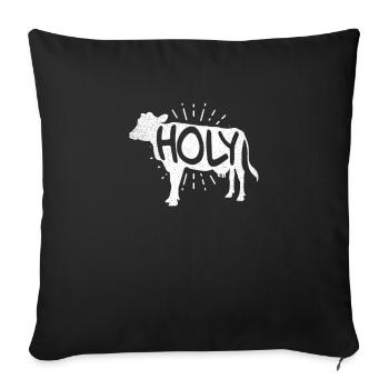 Joyeux cadeau sacré de Ko Ko Vits - Housse de coussin décorative 45 x 45 cm - noir - Devant