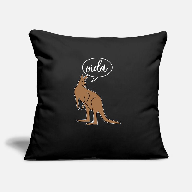 Dialecte dialecte d'Oida Autriche Housse de coussin décorative 45 x 45 cm