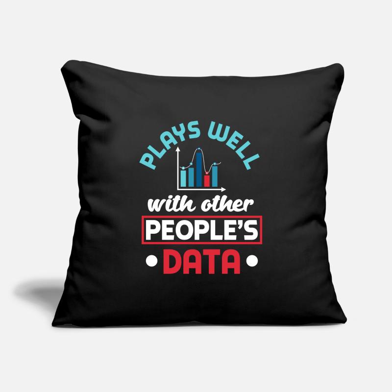 Data Engineering Data Analytics for a Data Sofa pillowcase 17,3'' x 17,3'' (45 x 45 cm)