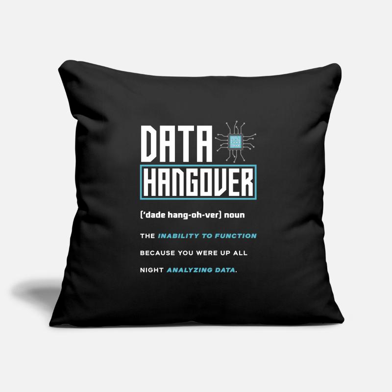 Data Engineering Data Analysis Sofa pillowcase 17,3'' x 17,3'' (45 x 45 cm)