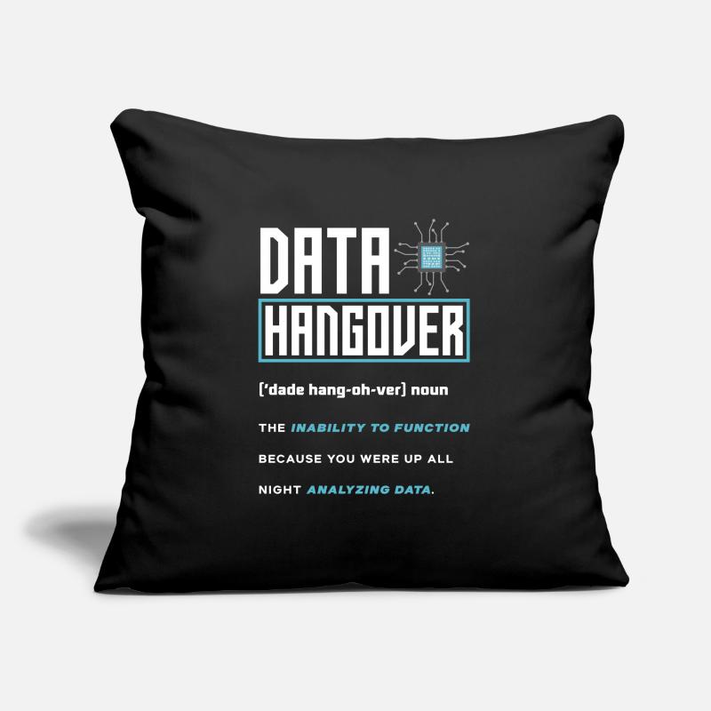 Data Engineering Data Analysis Sofa pillowcase 17,3'' x 17,3'' (45 x 45 cm)