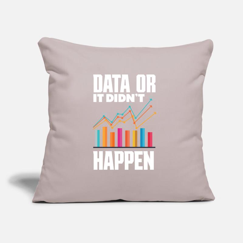 Data Analysis Data Technology Business Intelligence Sofa pillowcase 17,3'' x 17,3'' (45 x 45 cm)