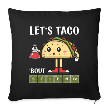 T-shirt Smart Mathematics de l’Université des Sciences - Housse de coussin décorative 45 x 45 cm - noir - Devant
