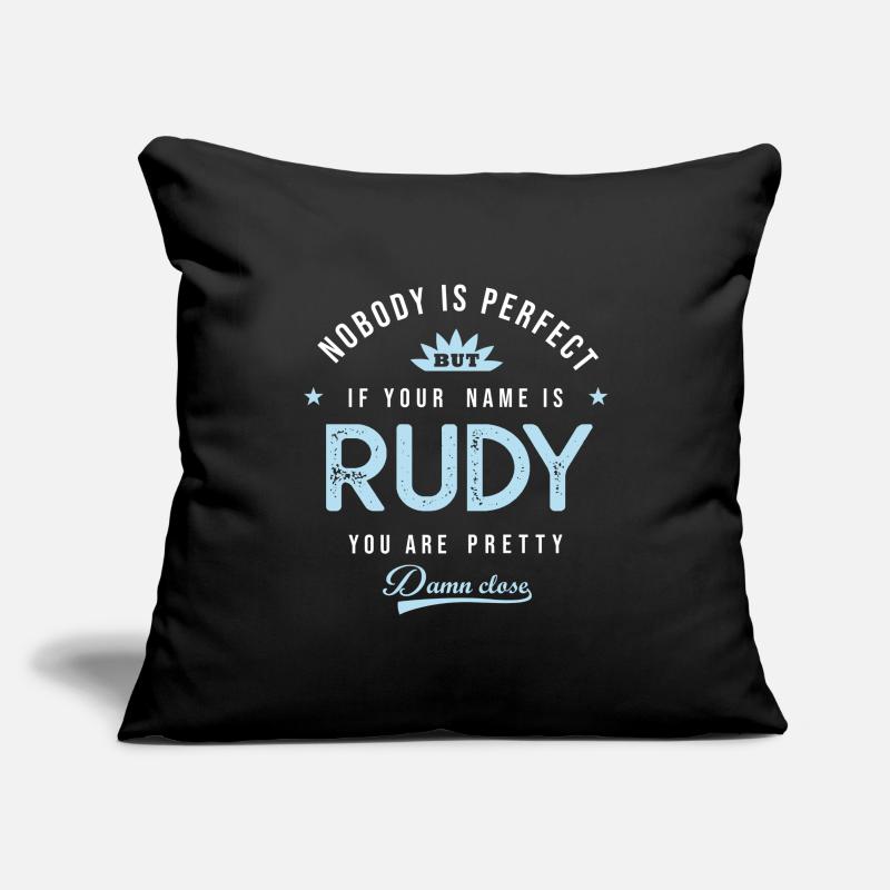 Rudy Gift Personalized Name Rudy Sofa pillowcase 17,3'' x 17,3'' (45 x 45 cm)