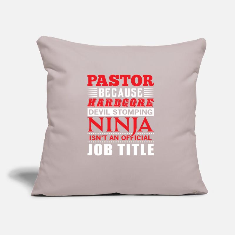 Pastor devil stomping Ninja Sofa pillowcase 17,3'' x 17,3'' (45 x 45 cm)