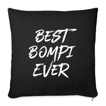 Best Bompi Belgium Grandpa Flemish Father Flanders - Sofa pillowcase 17,3'' x 17,3'' (45 x 45 cm) - black - Front