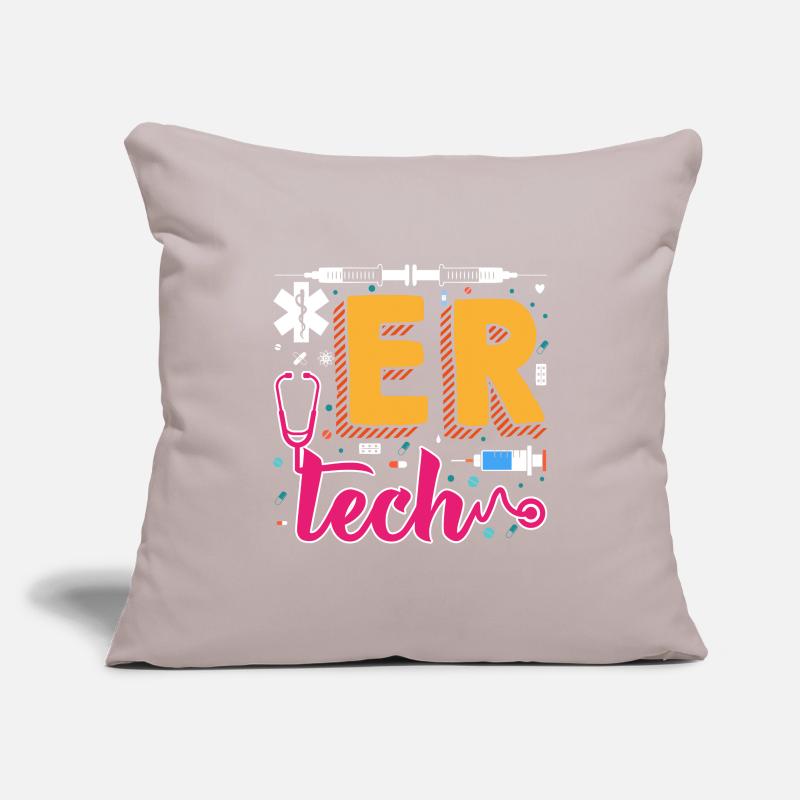 ER Tech Emergency Room Technician Sofa pillowcase 17,3'' x 17,3'' (45 x 45 cm)