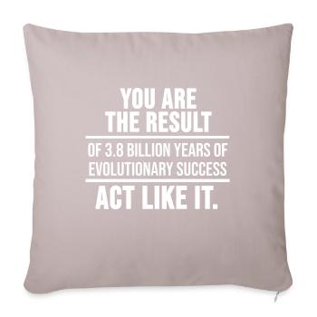 Biologist TShirt Biology Student Biochemistry Gift - Sofa pillowcase 17,3'' x 17,3'' (45 x 45 cm) - light taupe - Front