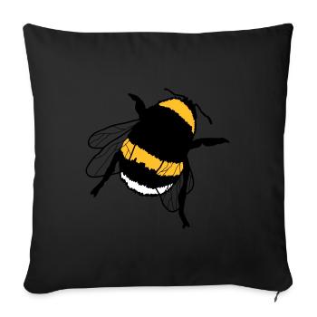 Hummel - Sofakissenbezug 45 x 45 cm - Schwarz - Vorne