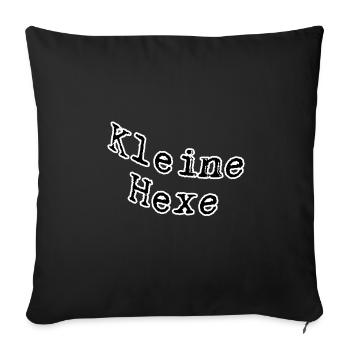 Petite Sorcière - Housse de coussin décorative 45 x 45 cm - noir - Devant