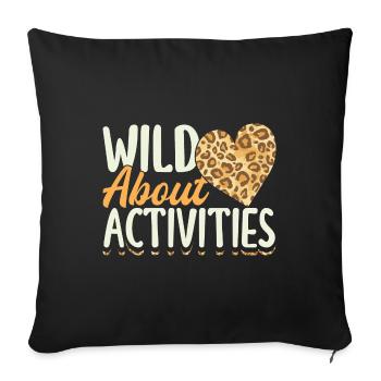 Activity Assistant Squad Team - Sofakissenbezug 45 x 45 cm - Schwarz - Vorne