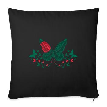 Bangladeshi Bangladesh Bangladeshi Flag Quote - Sofa pillowcase 17,3'' x 17,3'' (45 x 45 cm) - black - Front