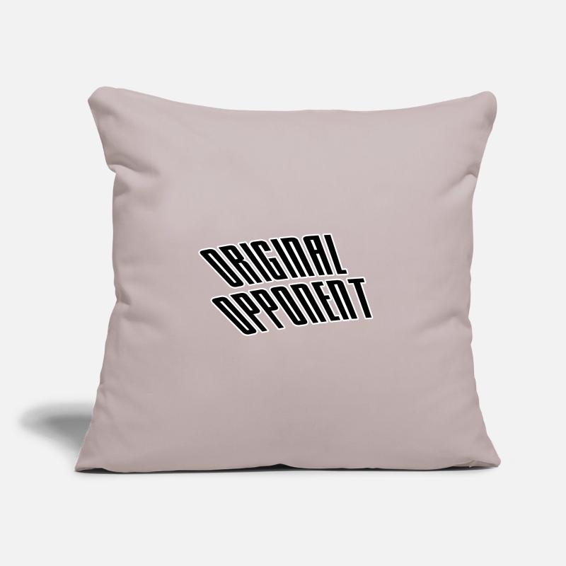 Adversaire initial Housse de coussin décorative 45 x 45 cm