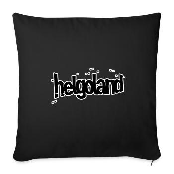 Helgoland - Sofakissenbezug 45 x 45 cm - Schwarz - Vorne