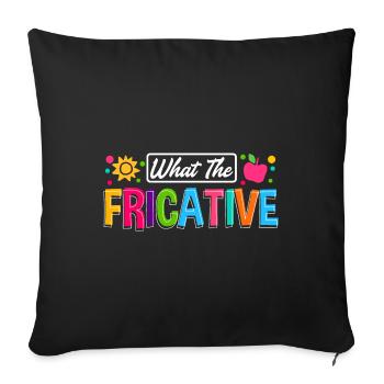 Speech Language Pathologist Speech Therapist - Sofakissenbezug 45 x 45 cm - Schwarz - Vorne