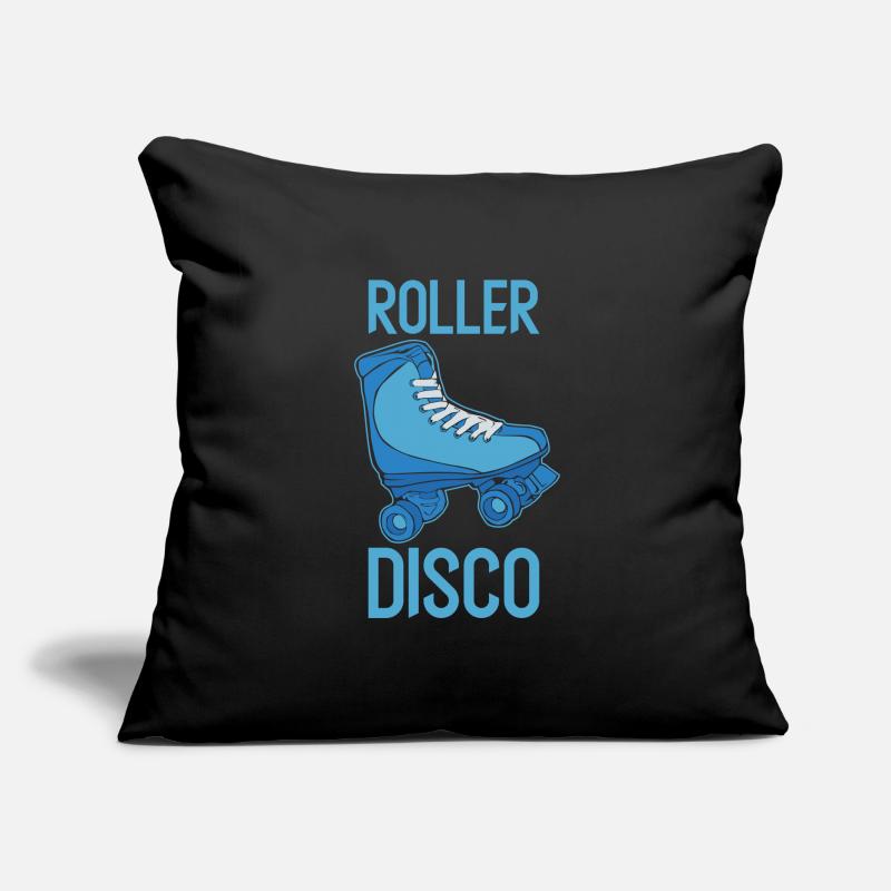 Roller Disco - Rollschuh Old school Nostalgie Sofakissenbezug 45 x 45 cm