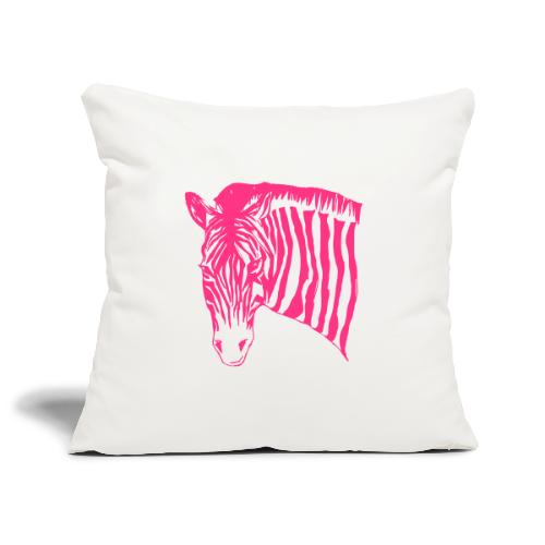 Zebra Who Cares? - Sofakissenbezug 45 x 45 cm