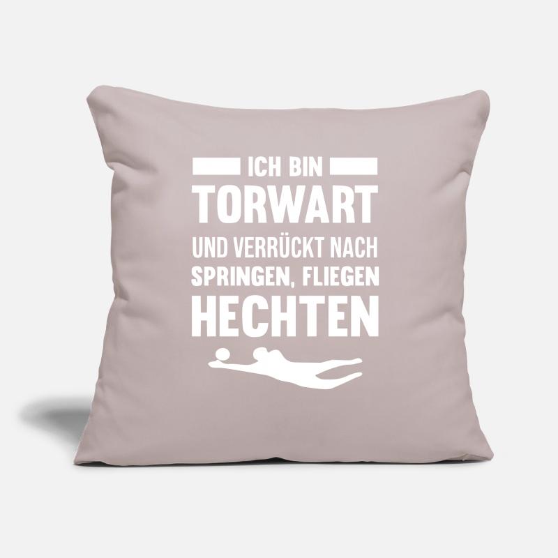 Torwart oder Torhüter Sofakissenbezug 45 x 45 cm
