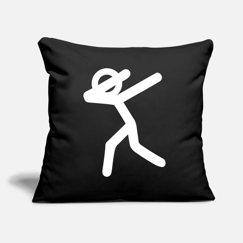 Dancing line in edge light Sofa pillowcase 17,3'' x 17,3'' (45 x 45 cm)