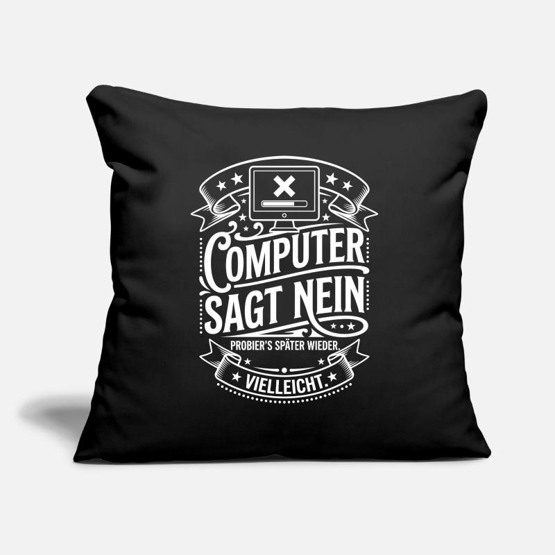 Computer Says No Meme Shirt Sofa pillowcase 17,3'' x 17,3'' (45 x 45 cm)