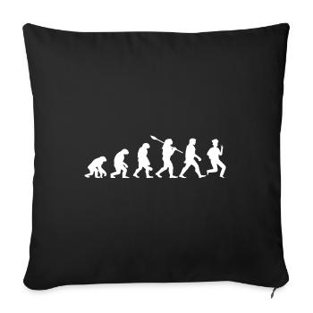 Evolution - Housse de coussin décorative 45 x 45 cm - noir - Devant