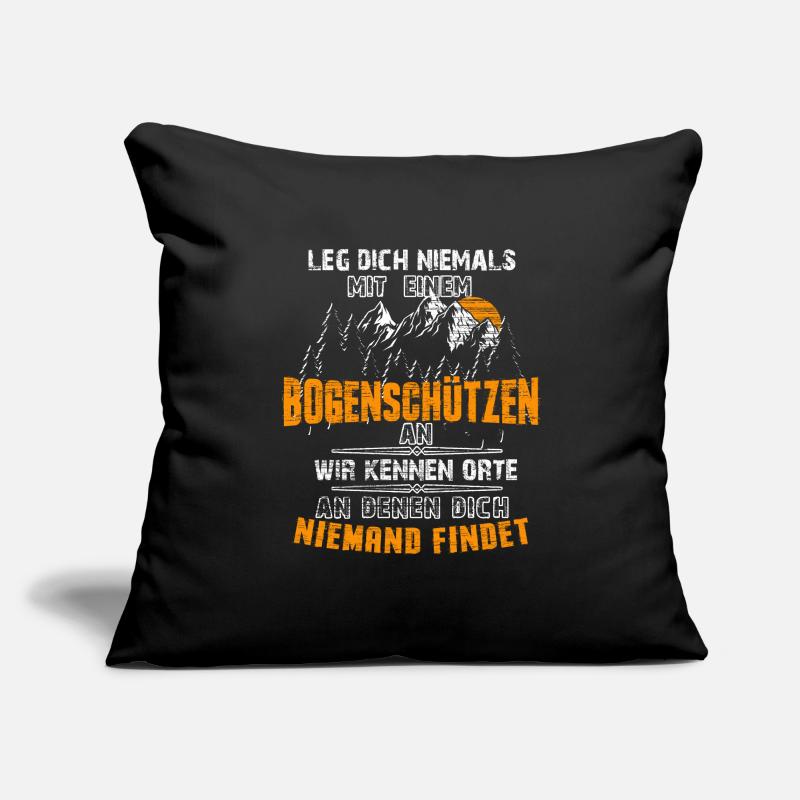 Bogenschießen Bogenschiessen Langbogen Geschenk Sofakissenbezug 45 x 45 cm