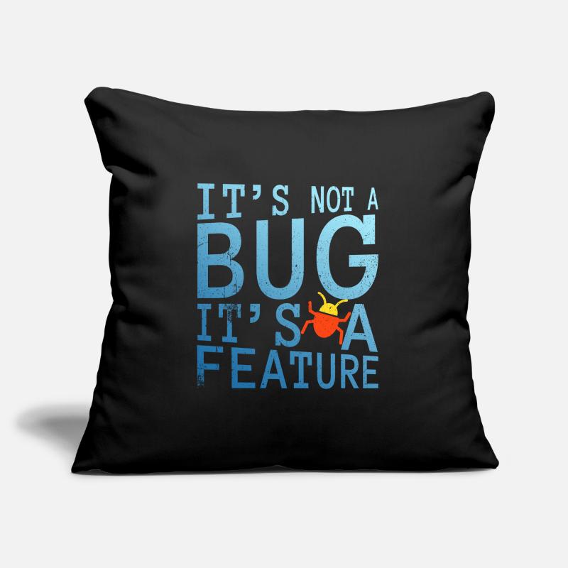 Idée cadeau programmeur codeur Housse de coussin décorative 45 x 45 cm
