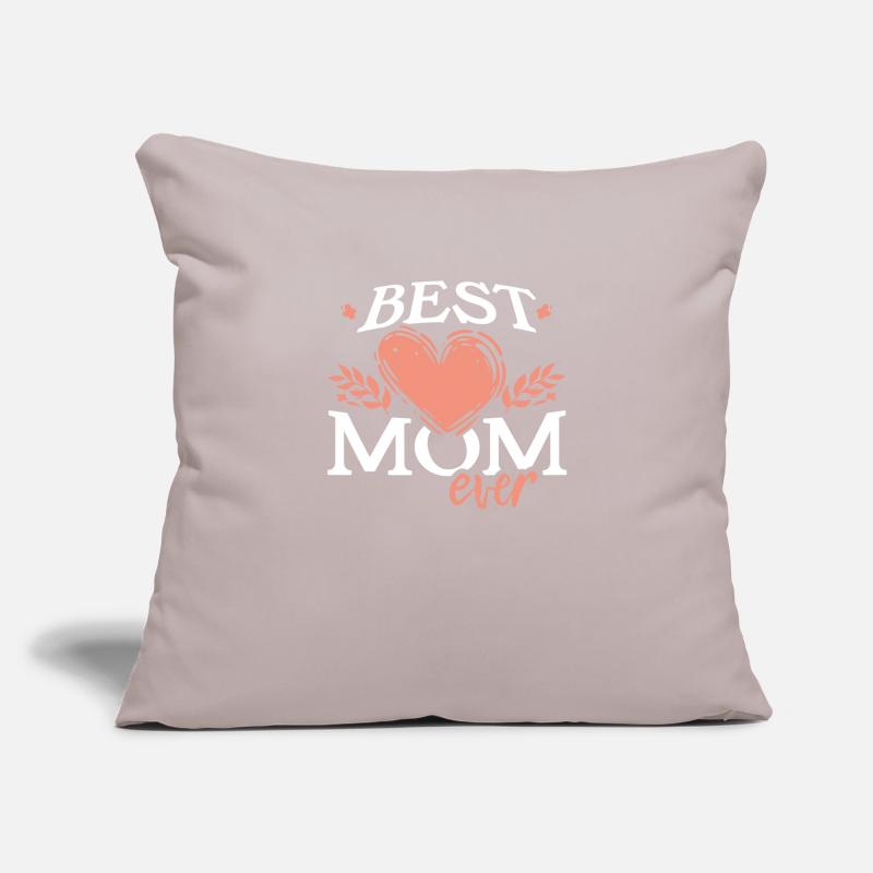 best Mom beste Mama Muttertag Muttertagsgeschenk Sofakissenbezug 45 x 45 cm