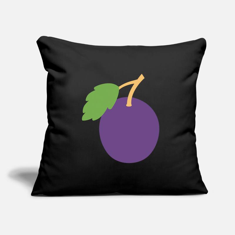 Prune Housse de coussin décorative 45 x 45 cm
