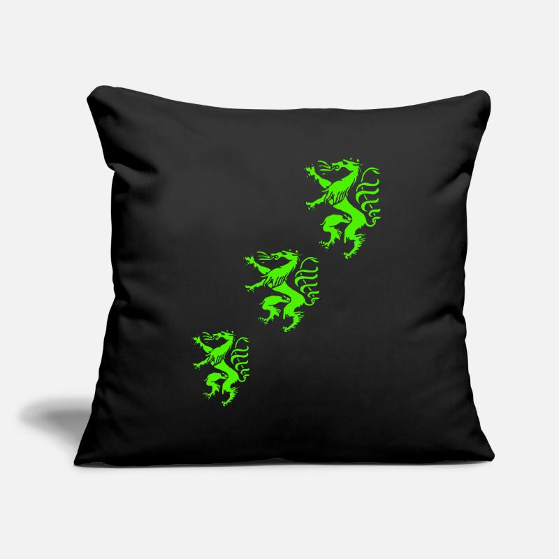 Styrie Housse de coussin décorative 45 x 45 cm