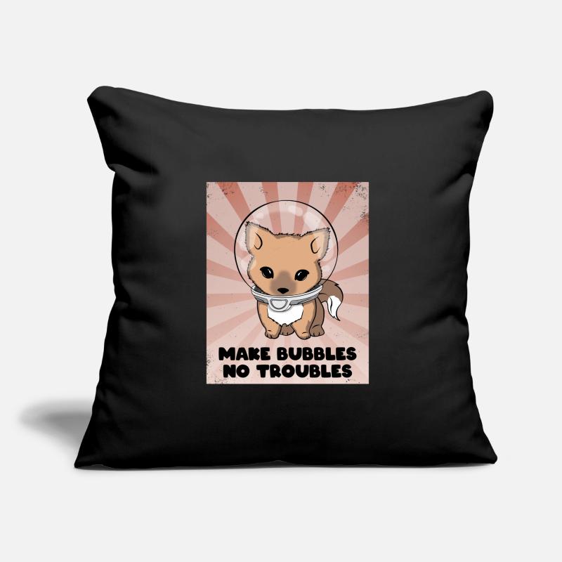 Make Bubbles No Troubles Sofa pillowcase 17,3'' x 17,3'' (45 x 45 cm)