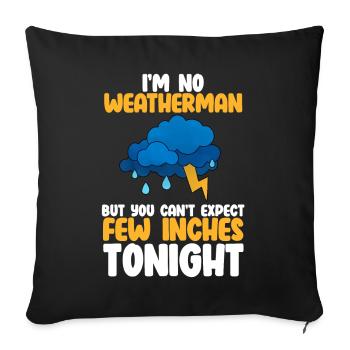 Tornado - Sofa pillowcase 17,3'' x 17,3'' (45 x 45 cm) - black - Front
