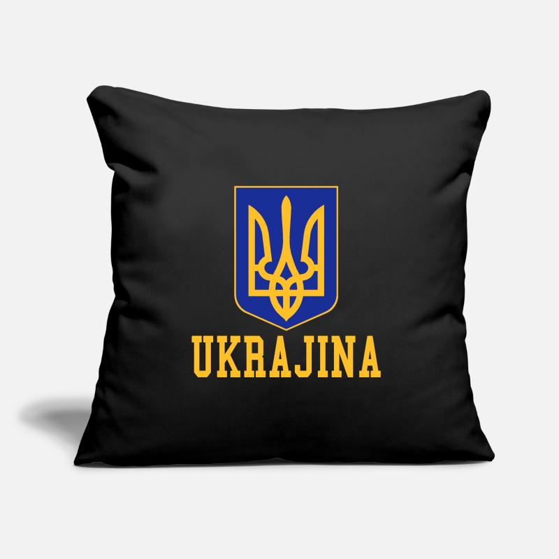 Ukraine Sofa pillowcase 17,3'' x 17,3'' (45 x 45 cm)