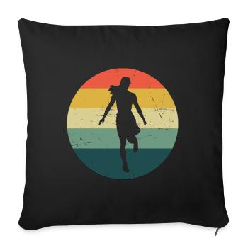 Shuffle Shuffle Boy Melbourne Shuffle Shuffledance - Sofa pillowcase 17,3'' x 17,3'' (45 x 45 cm) - black - Front